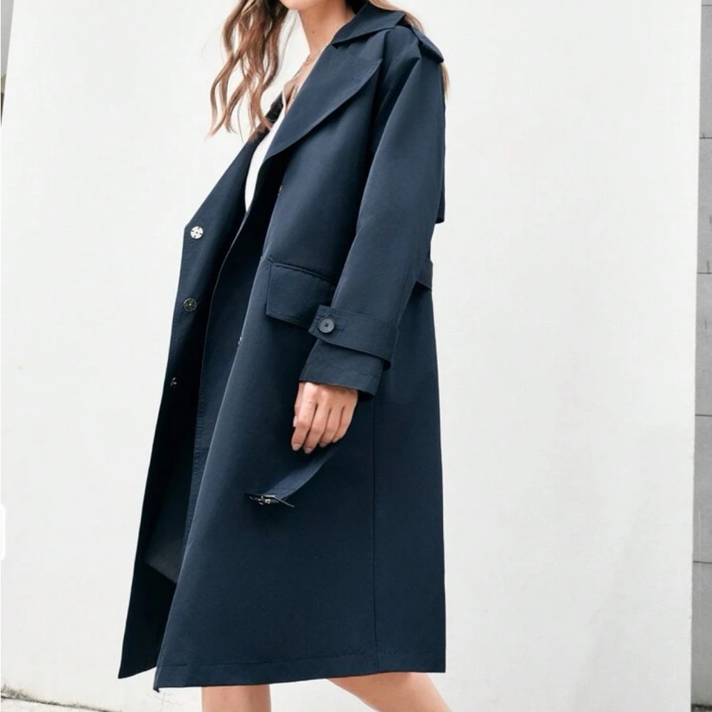New Snap and Style Ladies' Lapel Windbreaker Jacket - Picture 7 of 9